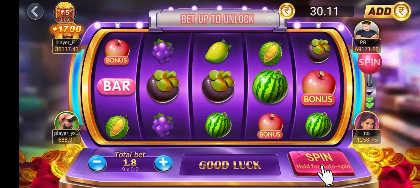 Teen Patti Gold Slot Game Play